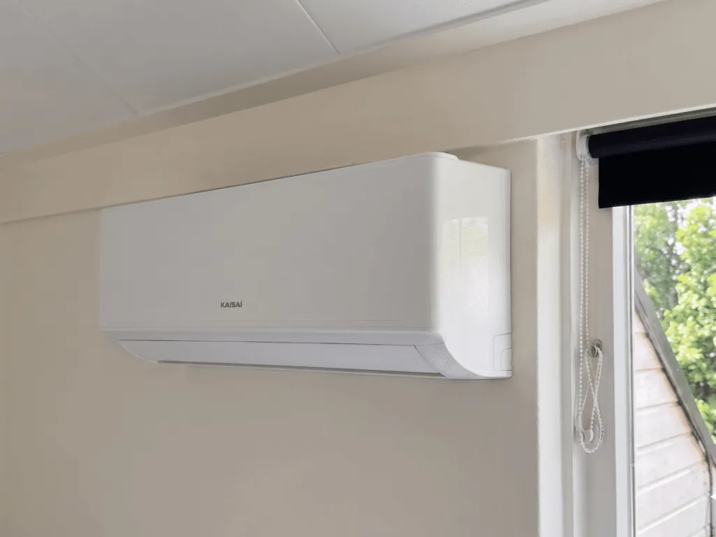 Verwarmen met een airco in de winter