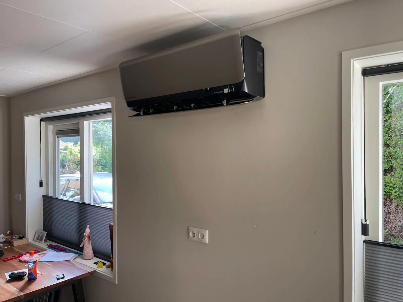 Gemonteerd airco binnendeel door Klimaatregie